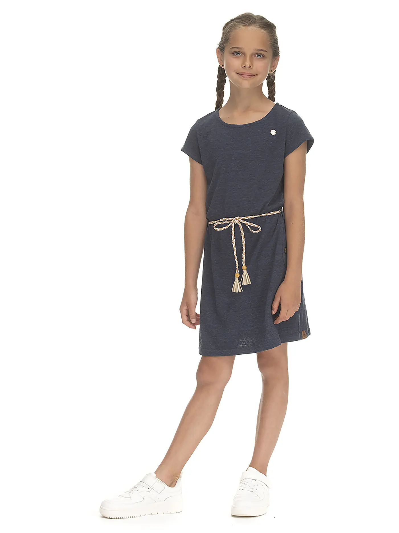 RAGWEAR | Mädchen Kleid TAGIE | dunkelblau